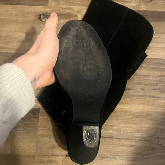 MIA Black Over the Knee Boots - Picture 5 of 8